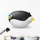 Fat Penguin Wall Decal