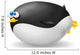 Fat Penguin Wall Decal