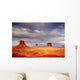 Monuments Sunset Wall Decal