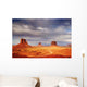 Monuments Sunset Wall Decal