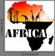 Africa Map Illustration Wall Decal
