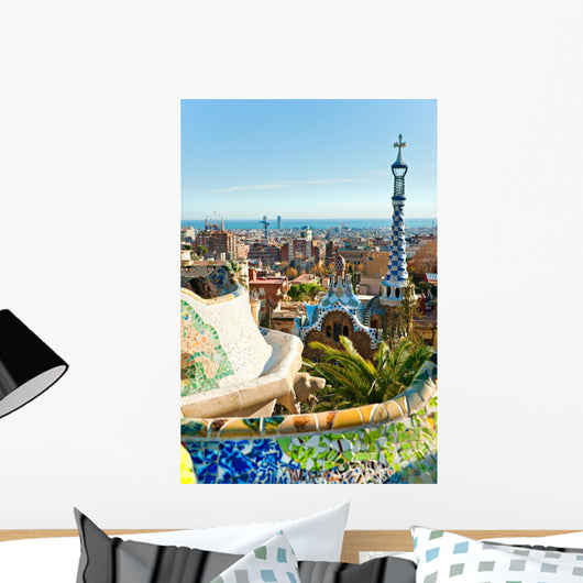 Park Guell Barcelona Spain Wall Decal