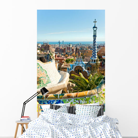 Park Guell Barcelona Spain Wall Decal