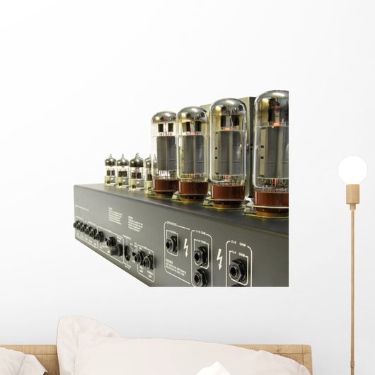 Vintage Style Amplifier Wall Decal