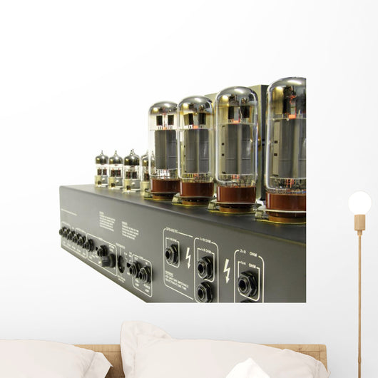 Vintage Style Amplifier Wall Decal