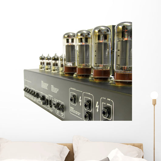 Vintage Style Amplifier Wall Decal