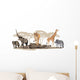 African Animals Wall Decal
