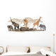 African Animals Wall Decal