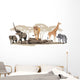 African Animals Wall Decal