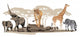 African Animals Wall Decal