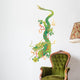 Green Chinese Dragon Wall Decal