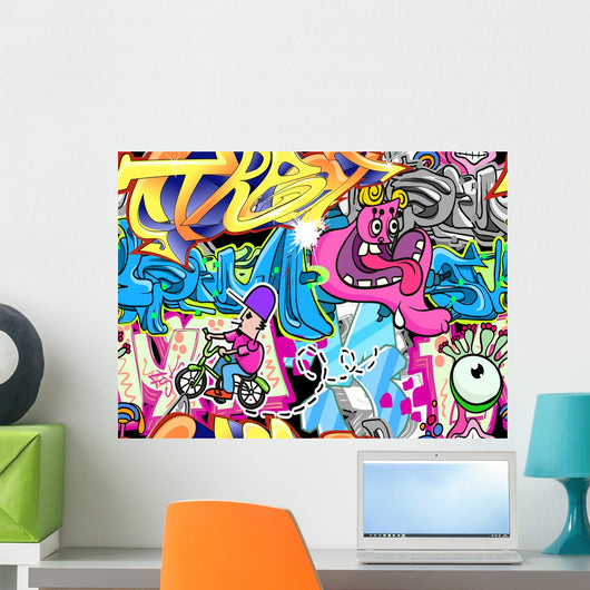 Graffiti Urban Art Vector Wall Decal