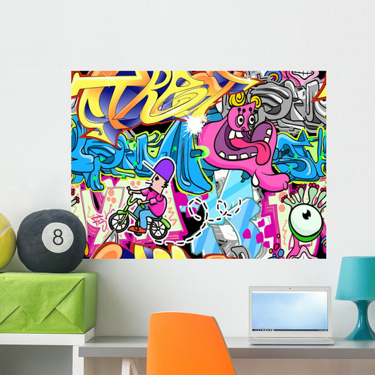 Graffiti Urban Art Vector Wall Decal
