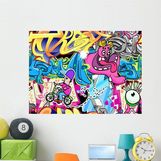 Graffiti Urban Art Vector Wall Decal
