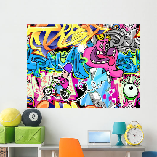 Graffiti Urban Art Vector Wall Decal
