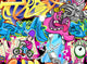 Graffiti Urban Art Vector Wall Decal