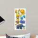 Cute Animals Collection Wall Decal