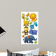 Cute Animals Collection Wall Decal