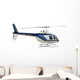 Helicopter Wall Decal