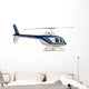 Helicopter Wall Decal