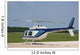 Helicopter Airfield Wall Decal