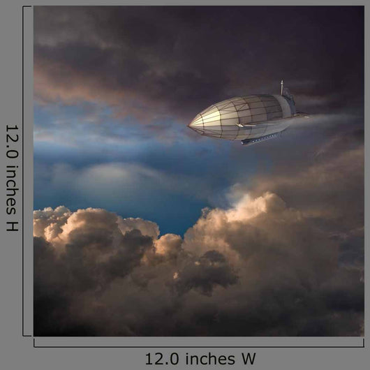 Zeppelin Wall Decal