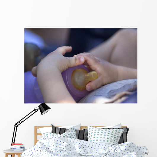 Bottle Baby Pacifier Milk Wall Decal