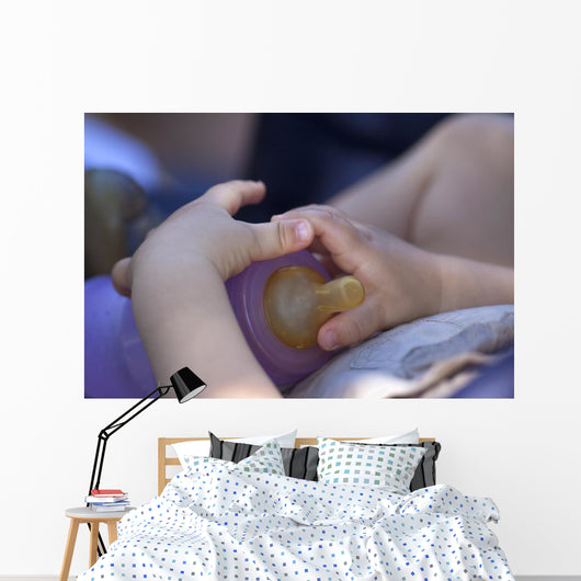 Bottle Baby Pacifier Milk Wall Decal