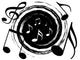 Music Vortex Wall Decal