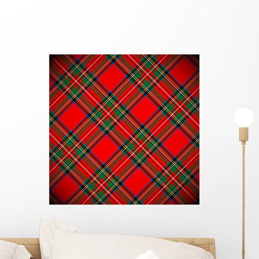 Tartan Vector Wall Decal
