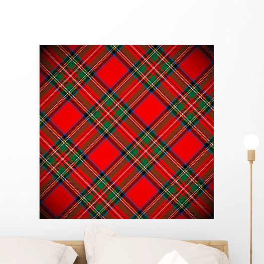 Tartan Vector Wall Decal