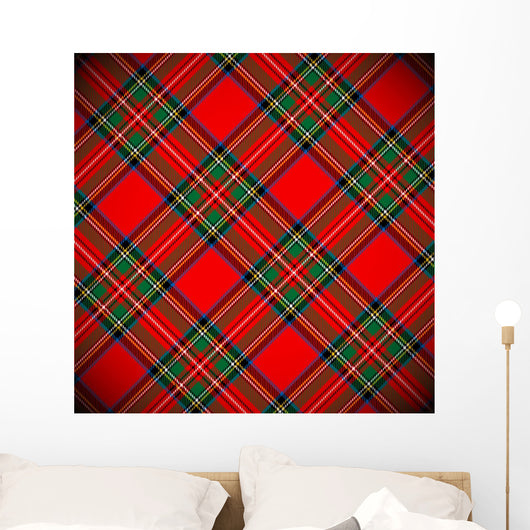 Tartan Vector Wall Decal
