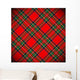 Tartan Vector Wall Decal