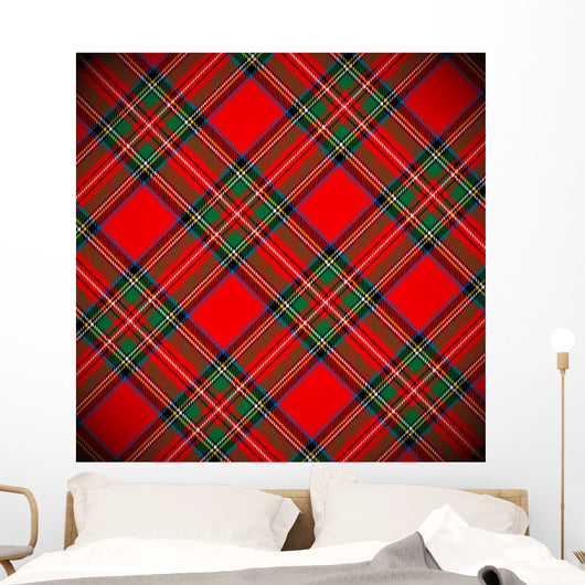 Tartan Vector Wall Decal