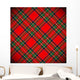 Tartan Vector Wall Decal