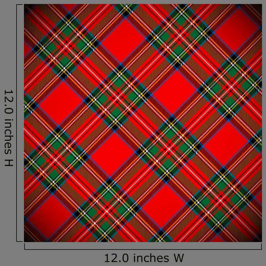 Tartan Vector Wall Decal