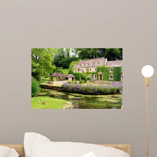 Bibury Village, Cotswolds, England Wall Decal