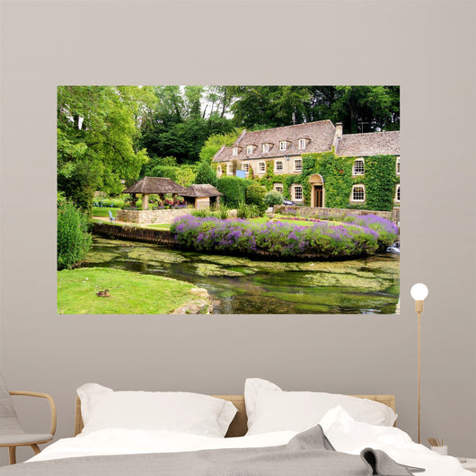 Bibury Village, Cotswolds, England Wall Decal