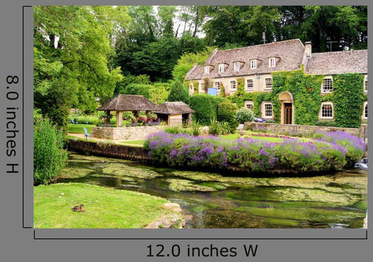 Bibury Village, Cotswolds, England Wall Decal