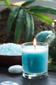 Spa Setting With Bath Wall Decal