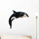 Leaping Killer Whale Orca Wall Decal