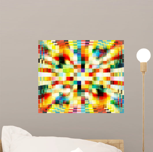 Beautiful Mosaic With Vibrant Wall Decal