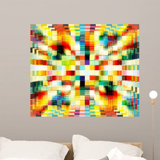 Beautiful Mosaic With Vibrant Wall Decal