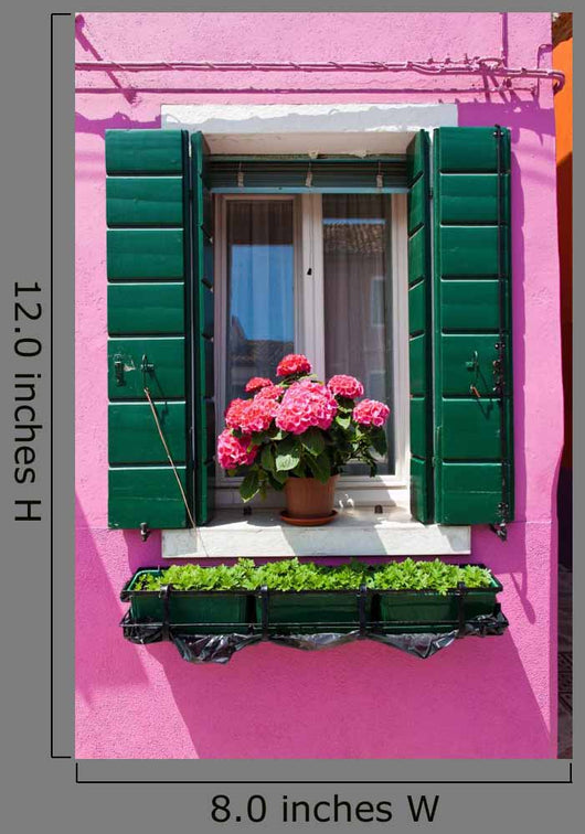 Italy Venice Burano Island Wall Decal