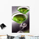 Green Apple Martini'S Wall Decal
