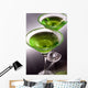 Green Apple Martini'S Wall Decal