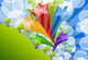 Grass With Blue Sky Wall Decal