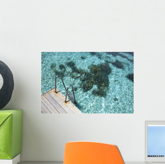Scale Blue Lagoon Wall Decal