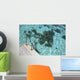 Scale Blue Lagoon Wall Decal