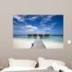 Luxury Hotel Tropical Island Wall Decal